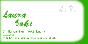 laura voki business card